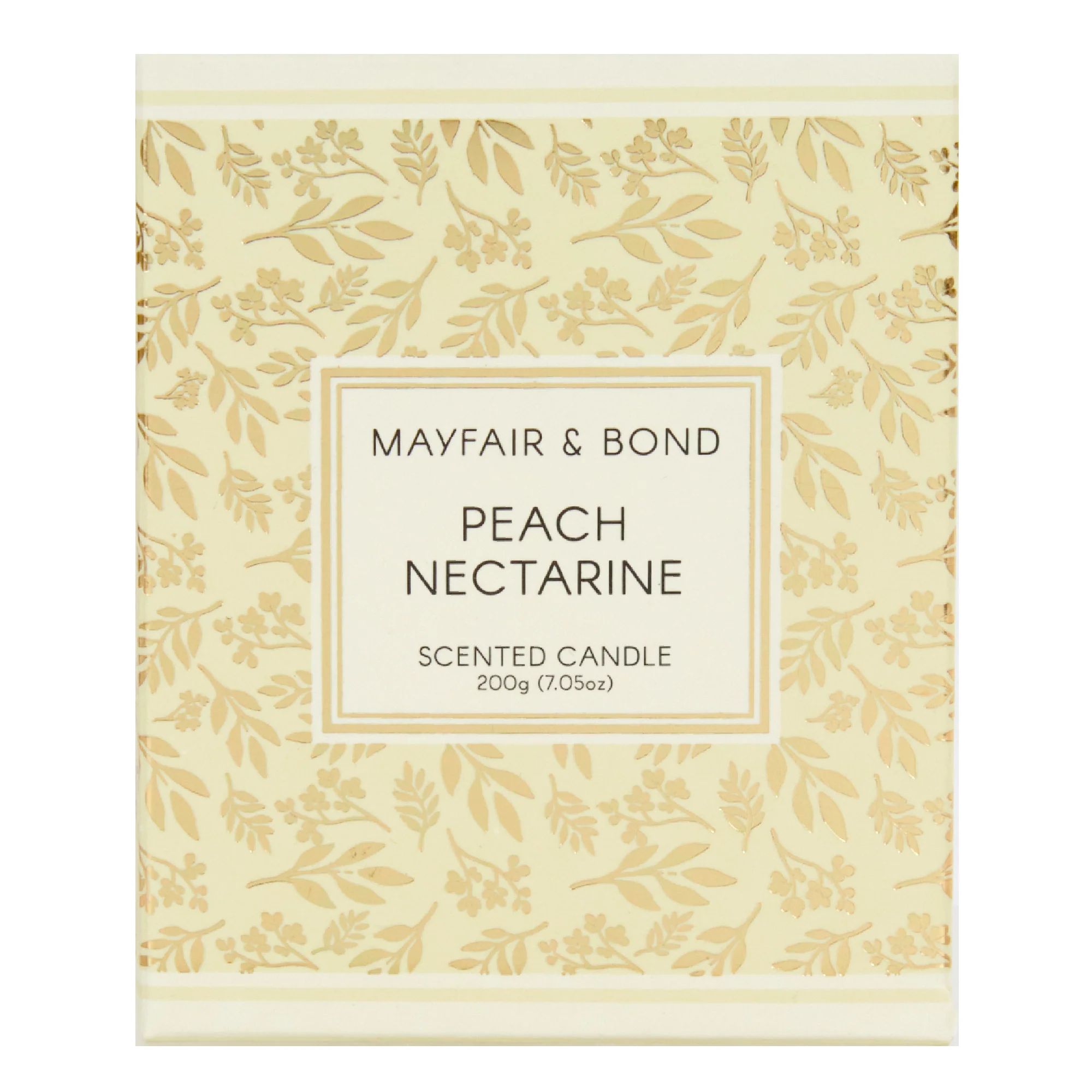Mayfair & Bond Scented Candle, Peach Nectarine- 200g - Image 3