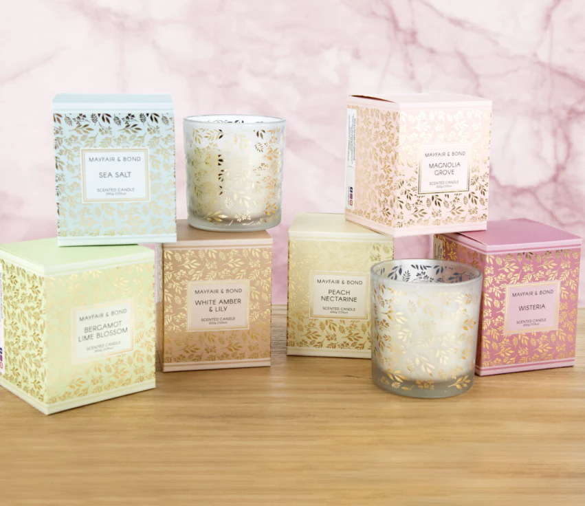 Mayfair & Bond Scented Candle, Bergamot Lime Blossom- 200g - Image 4