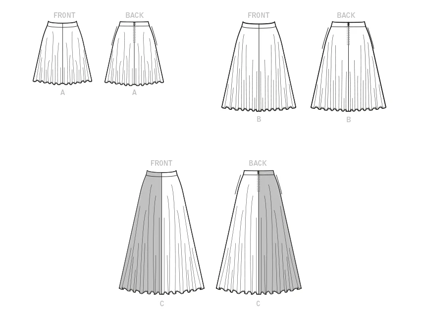 McCall's Pattern M8205 Misses' Skirts - Image 7