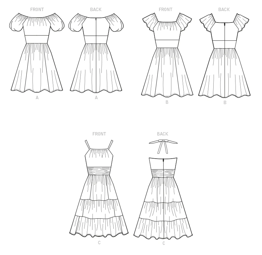 McCall's Pattern M8211 Misses' & Women's Dresses - Image 8