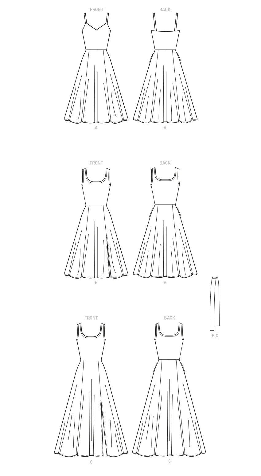 McCall's Pattern M8215 Misses' & Women's Dresses - Image 7