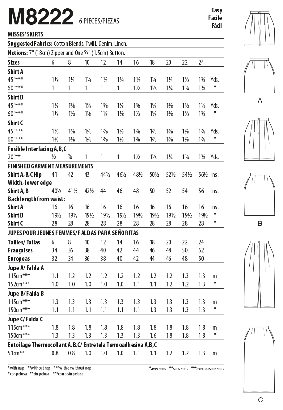 McCall's Pattern M8223 Misses Pants - Image 6