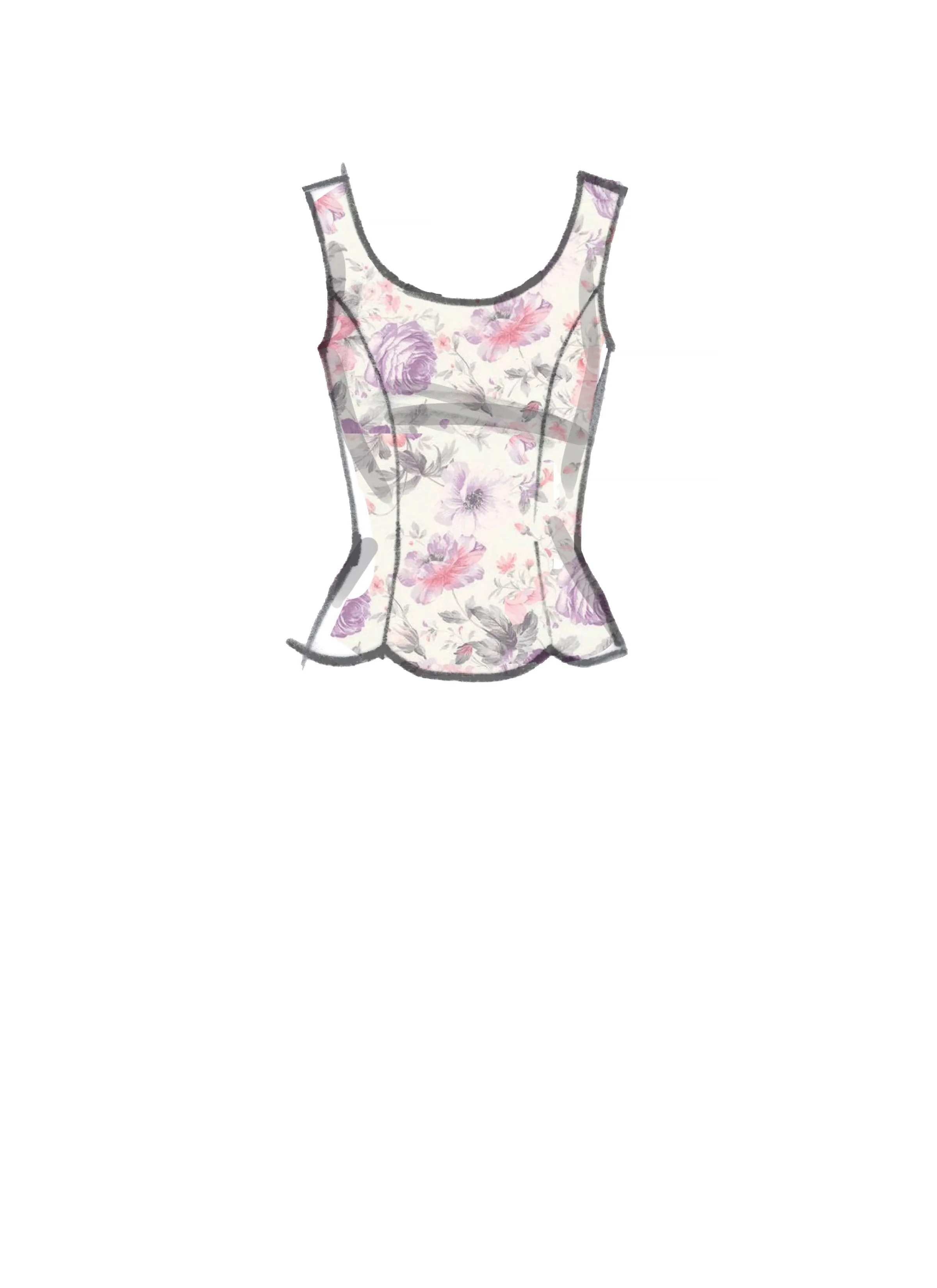McCall's Pattern M8255 Misses' & Women's Tops - Image 5