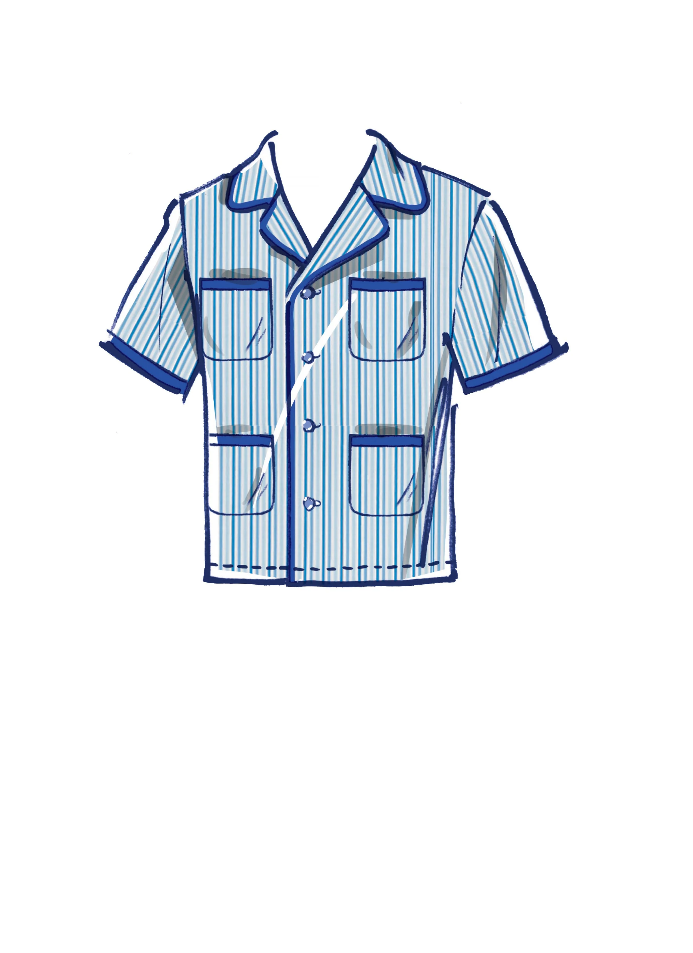 McCall's Pattern M8262 Men's Pajamas - Image 4
