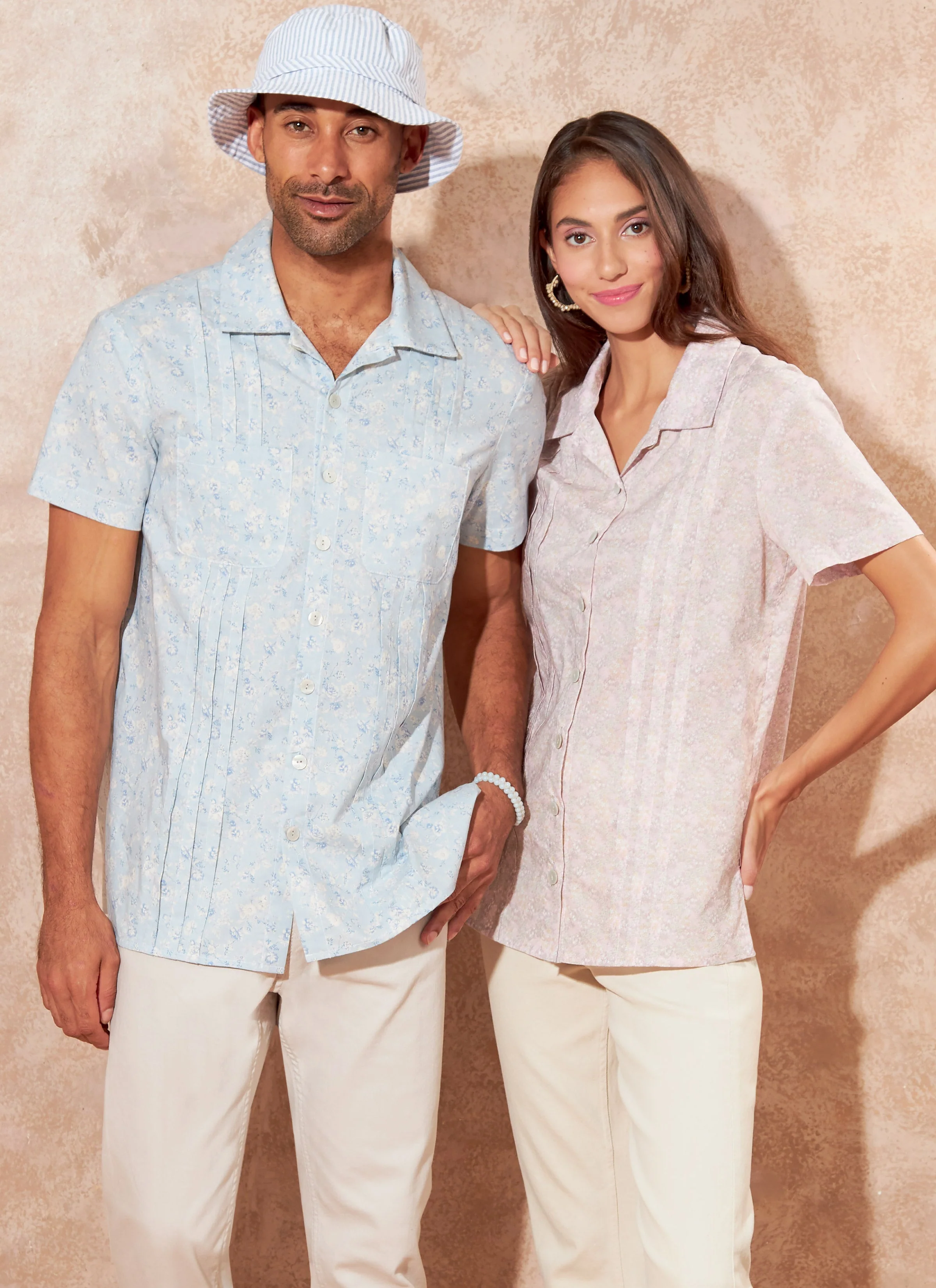 McCall's Pattern M8263 Unisex Shirts & Hat - Image 2