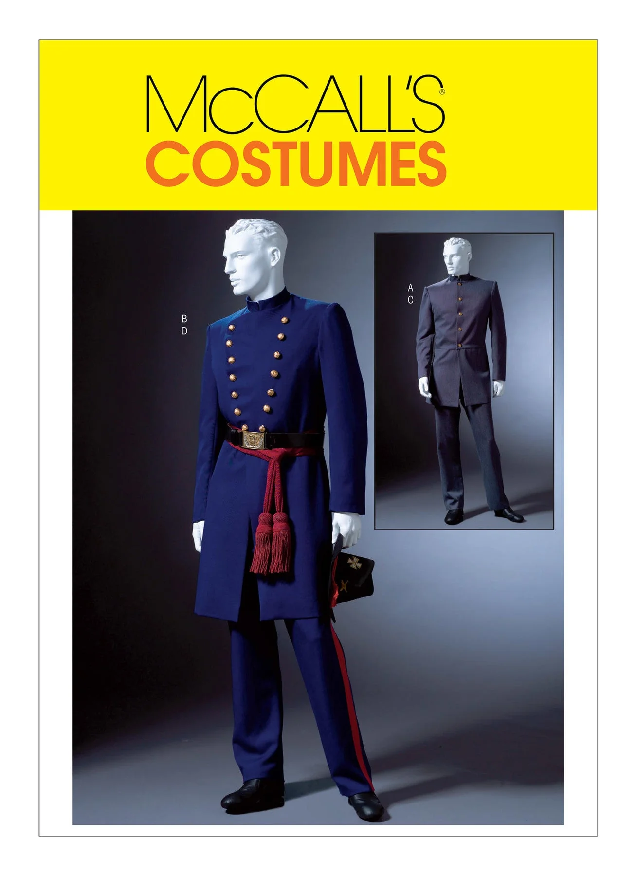 McCall's Pattern M4745 Men's Civil War Costumes - Image 3