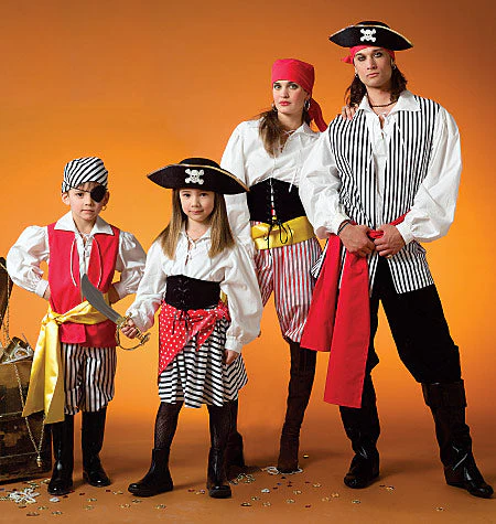 McCall's Pattern M4952 Misses'/Men's/Children's/Boys'/Girls' Costumes