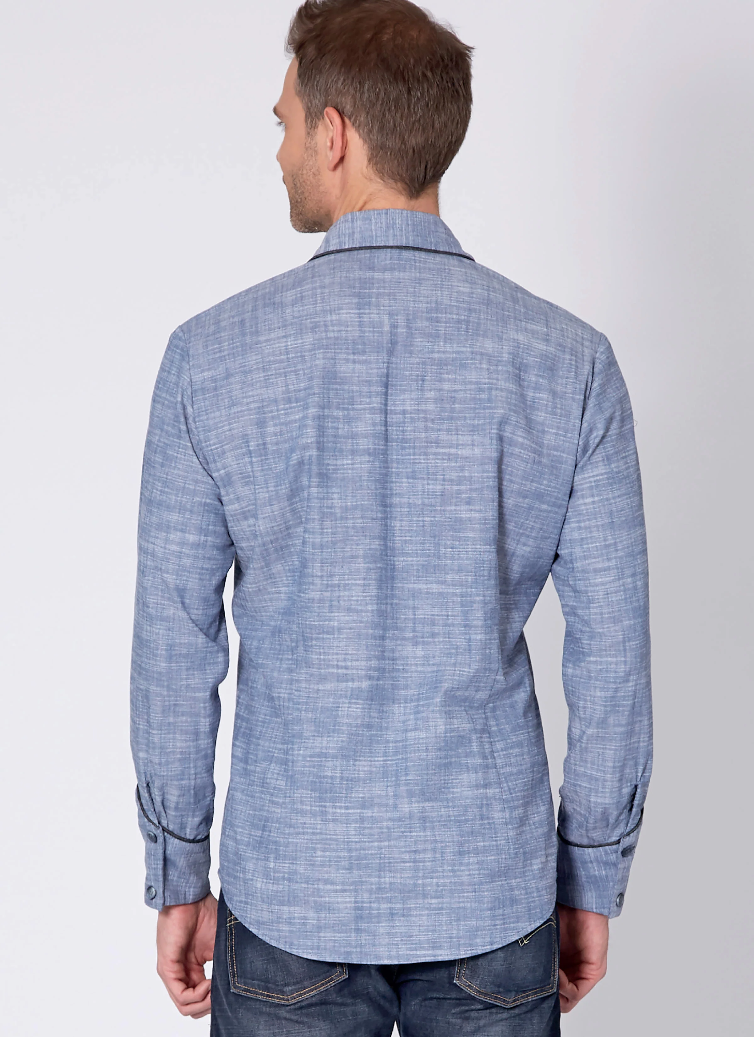 McCall's Pattern M7980 Misses' and Men's Shirts - Image 8