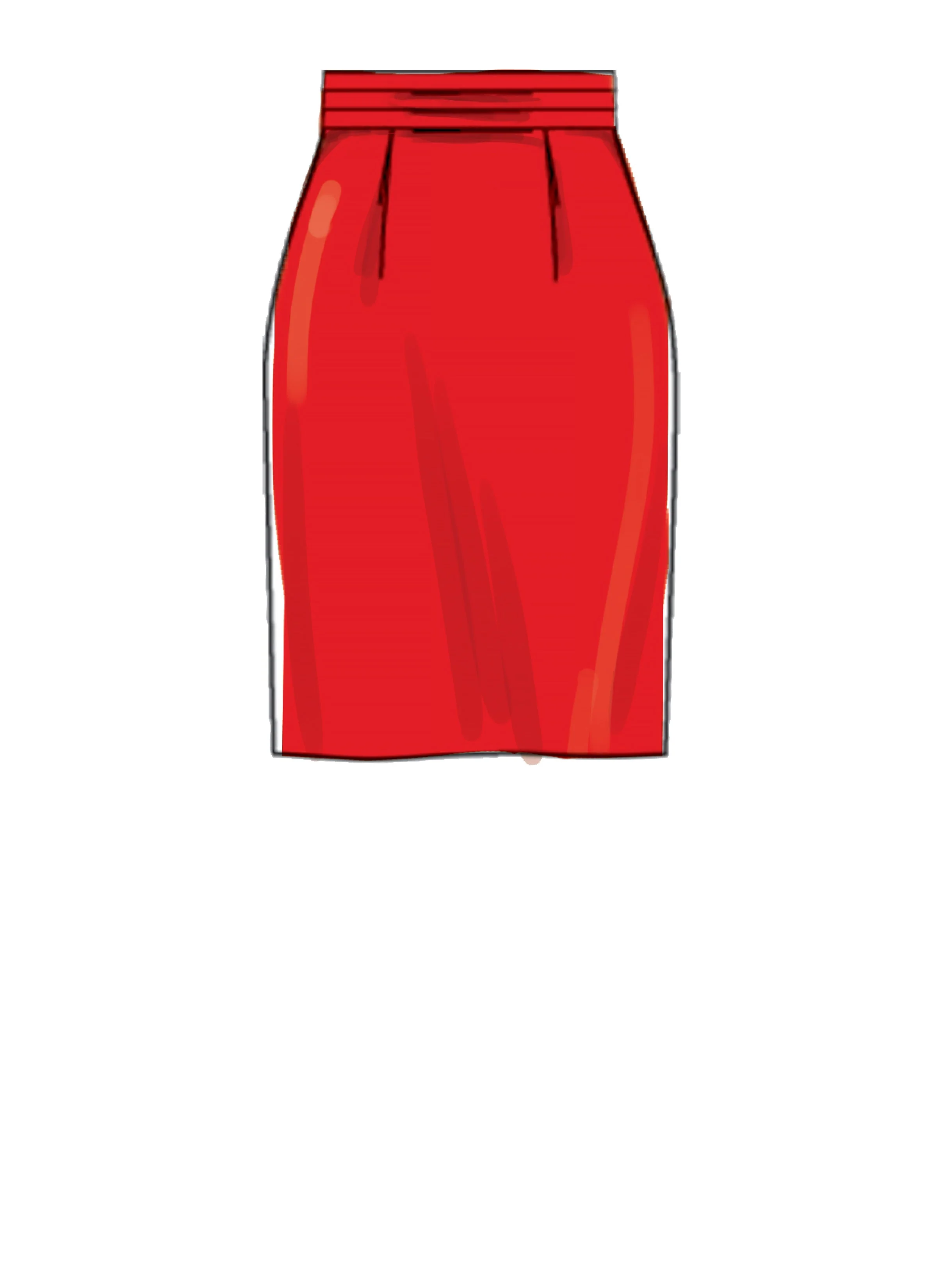 McCall's Pattern M8004 Misses' Skirt and Belt - Image 3