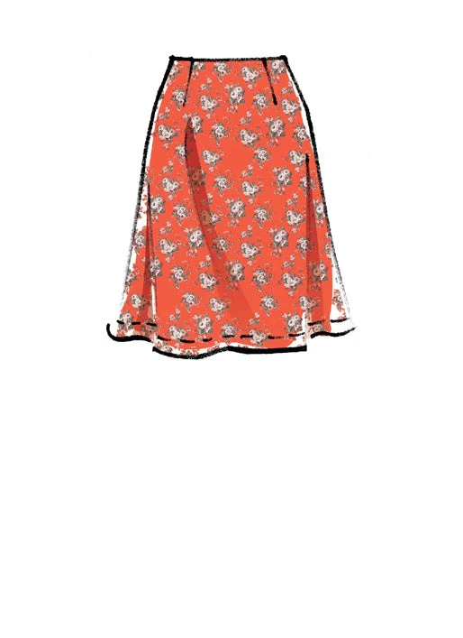 McCall's Pattern M8068 Misses' Skirts in Three Lengths - Image 3