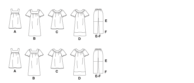 McCall's Pattern M8158 Women's Tops, Dresses, Shorts & Capri Pants - Image 7