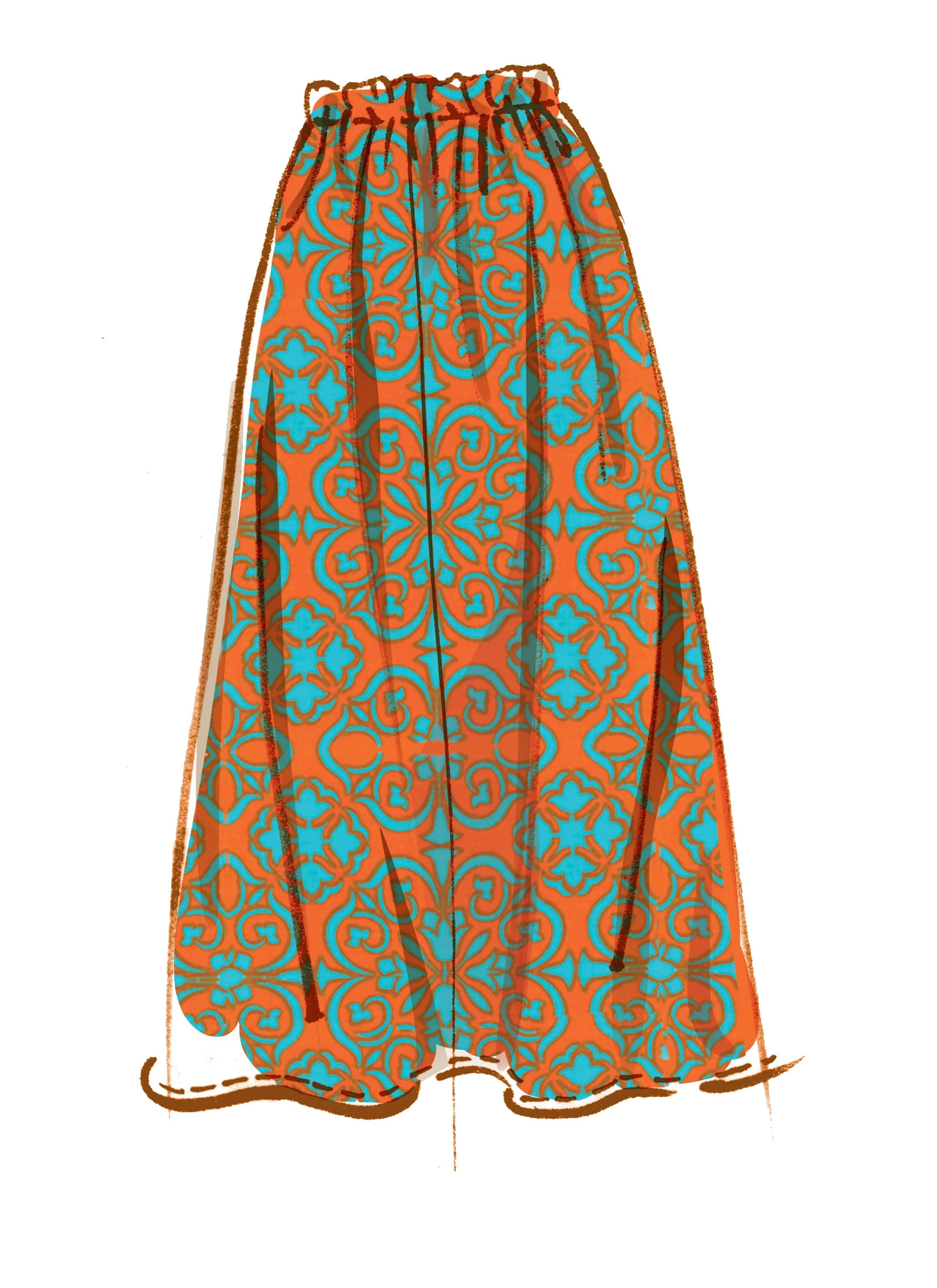 McCall's Pattern M8159 Women's Side Slit Shirt, Top, Skirt & Pants - Image 4