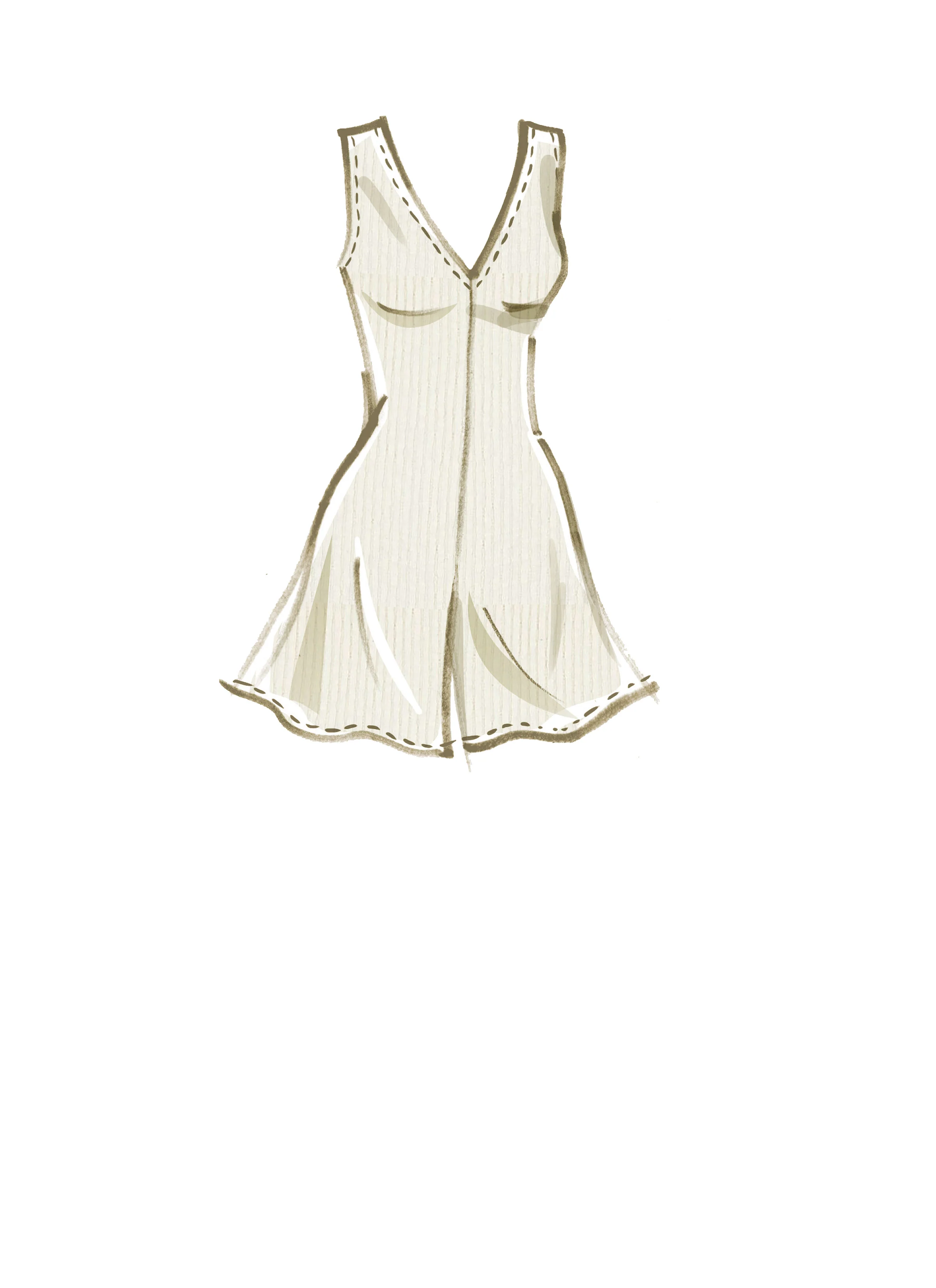 McCall's M8245 Miss Rmpr Jumpsuit Robe - Image 4