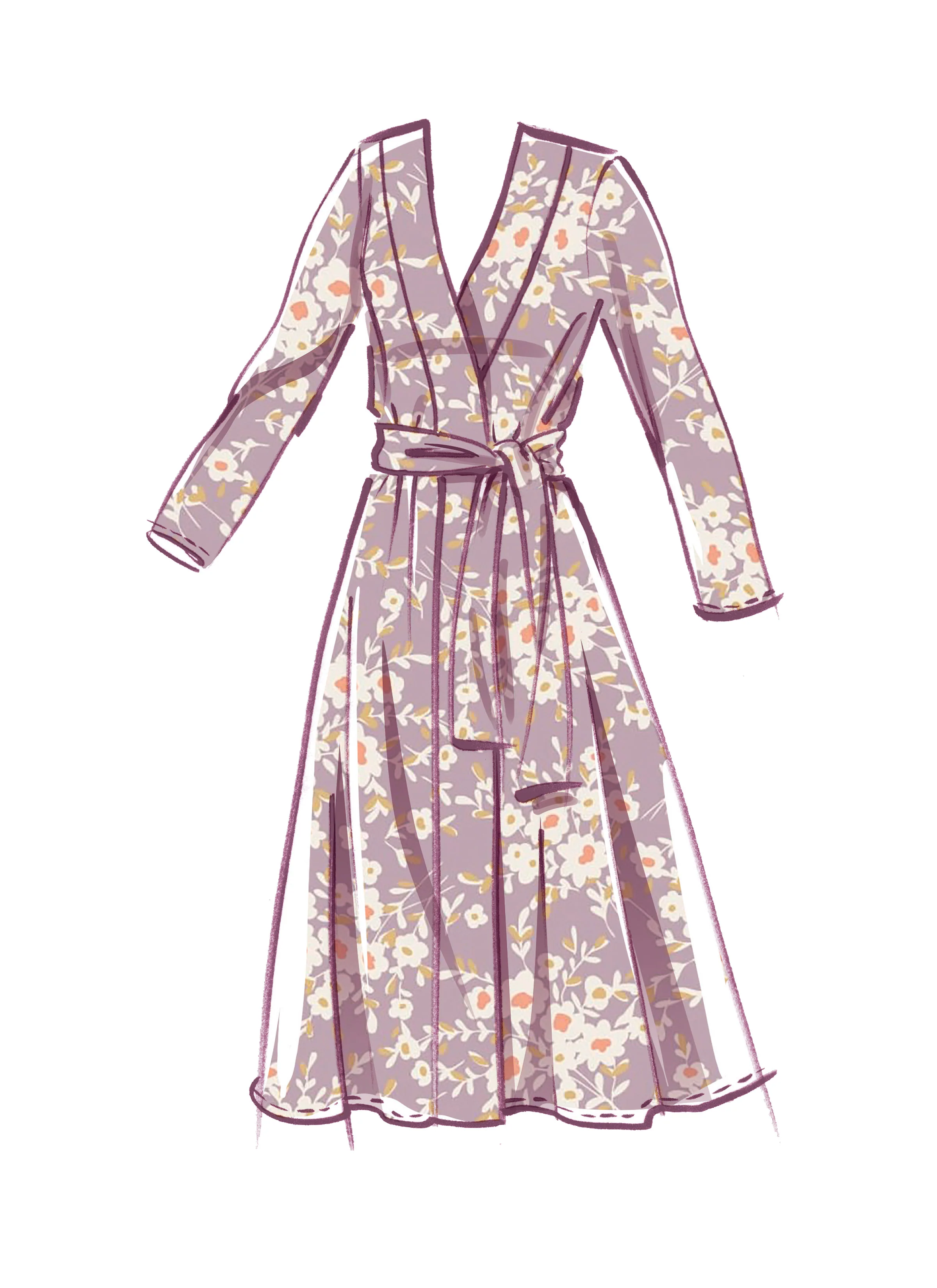 McCall's M8245 Miss Rmpr Jumpsuit Robe - Image 5