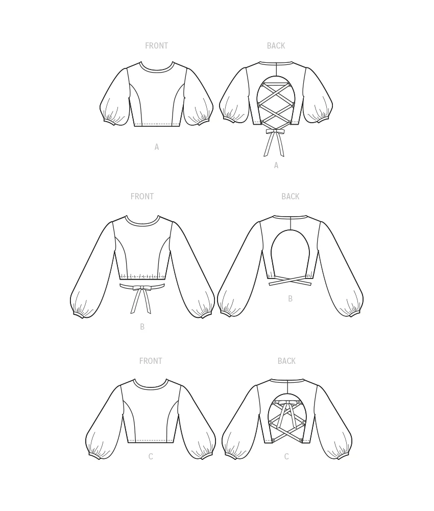 McCall's Pattern 8324 Misses' Tops - Image 6