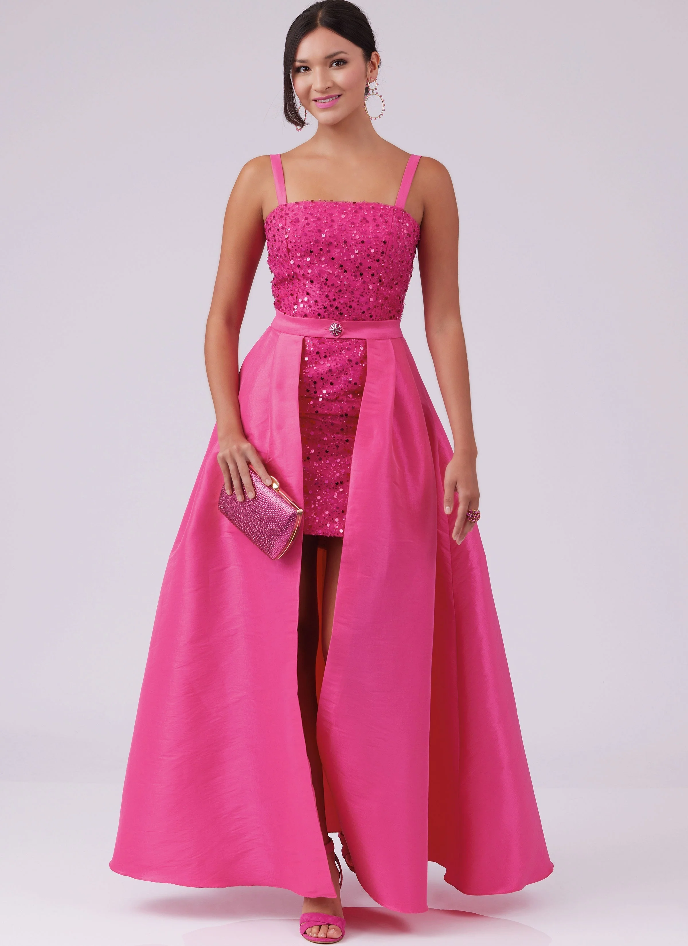 McCall's Pattern M8450 Miss/Plus Special Occasion Dress - Image 2