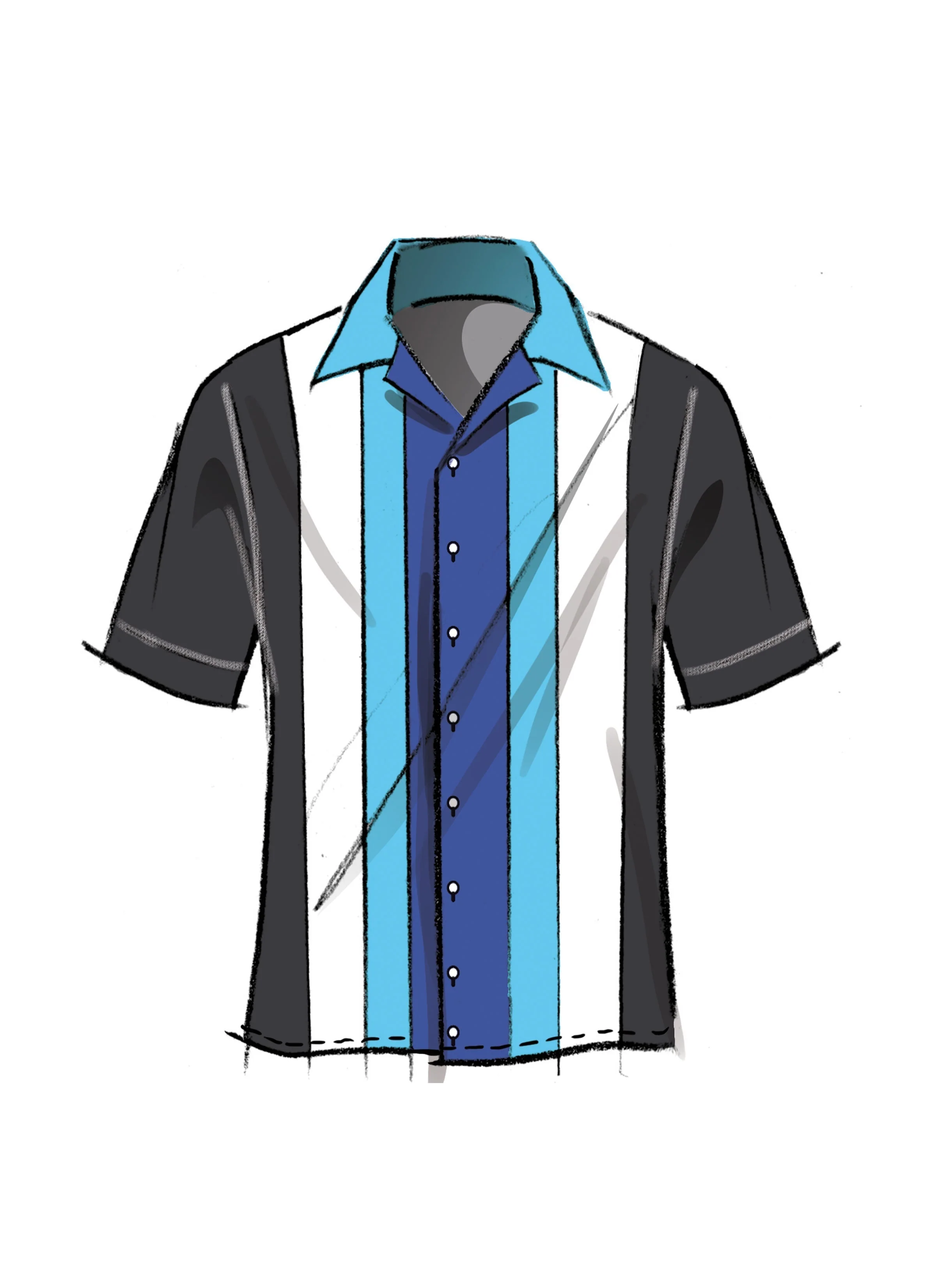 McCall's Pattern M8459 Men/Boy's Top/Vest - Image 2