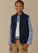 McCall's Pattern M8537 Children’s and Boys’ Vests, Top and Shirt - Image 3