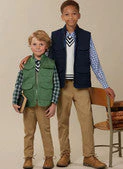 McCall's Pattern M8537 Children’s and Boys’ Vests, Top and Shirt - Image 8