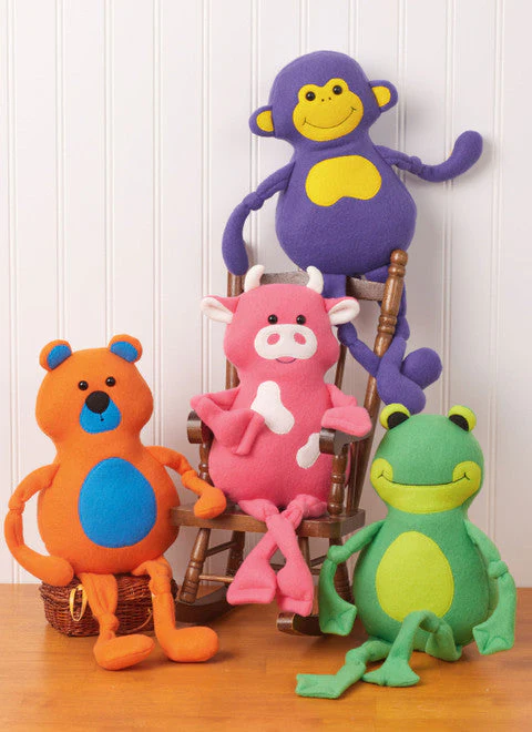 McCall's Pattern M8546 Plush Animals - Image 2