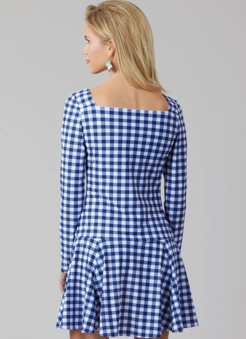 McCall's Pattern M8551 Misses' and Miss Petite Knit Dresses - Image 4