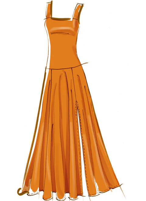 McCall's Pattern M8551 Misses' and Miss Petite Knit Dresses - Image 6