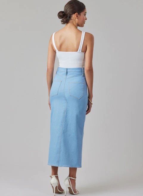 McCall's Pattern M8559 Misses' and Women's Skirt in Three Lengths and Tie Belt - Image 3