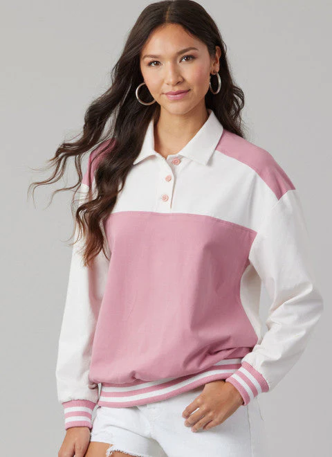 McCall's Pattern M8564 Unisex Knit Pullover Tops - Image 5