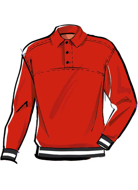 McCall's Pattern M8564 Unisex Knit Pullover Tops - Image 7