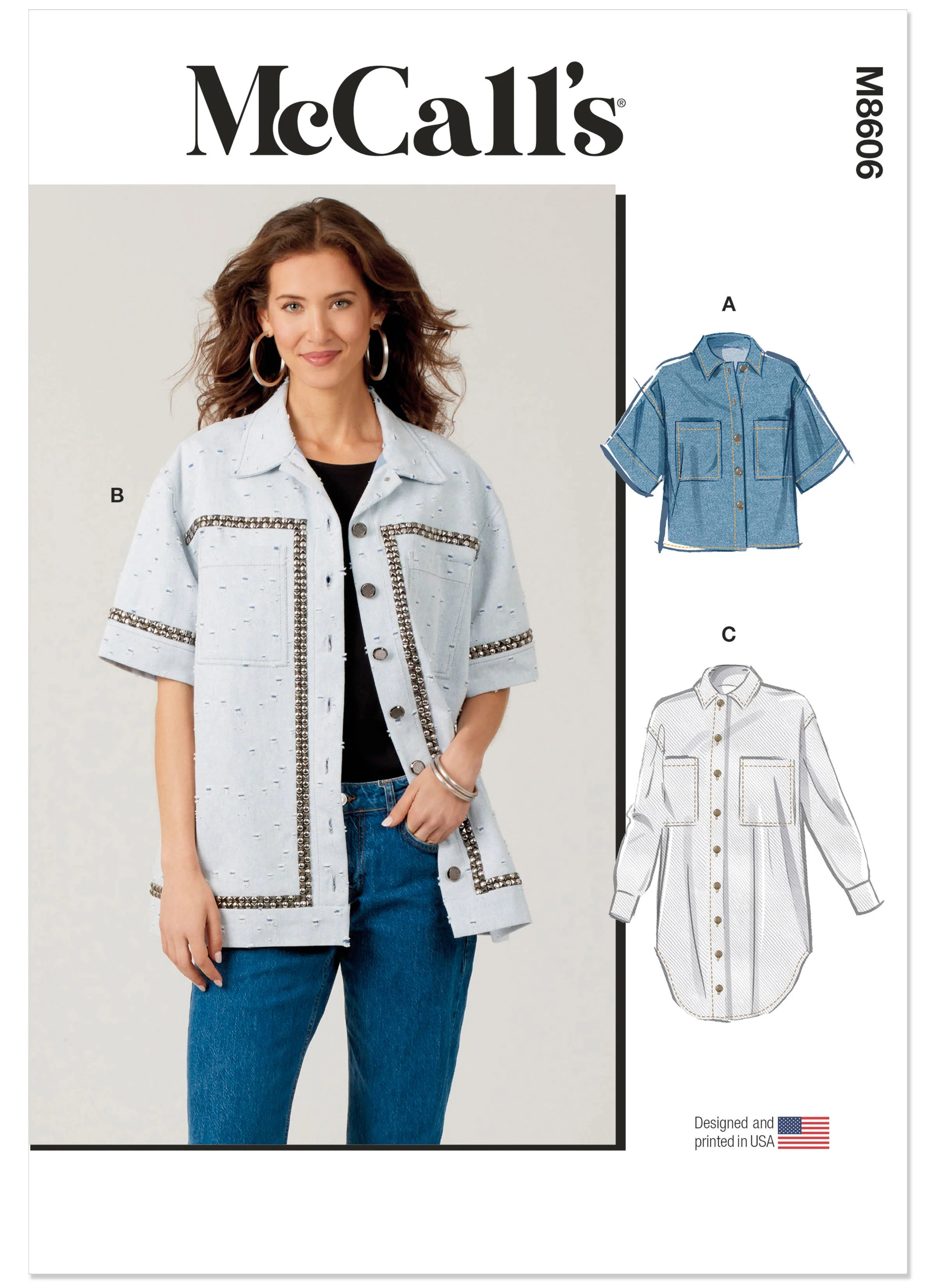 McCall's Pattern M8606 Misses' Top Vest