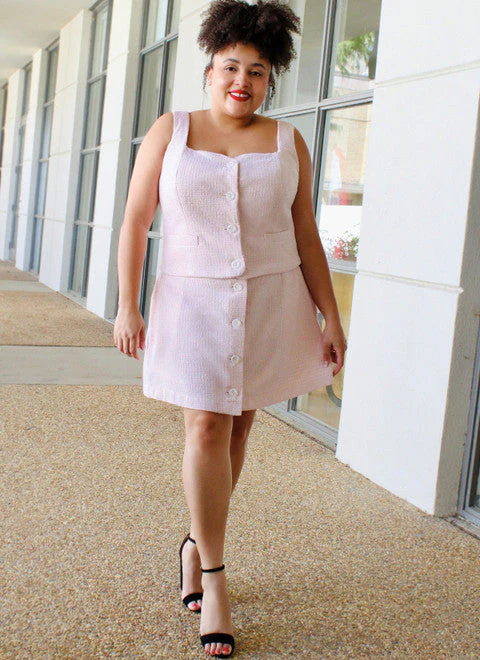 McCall's Pattern ME2107 Misses' and Miss Petite Top and Skirt in Two Lengths - Image 3