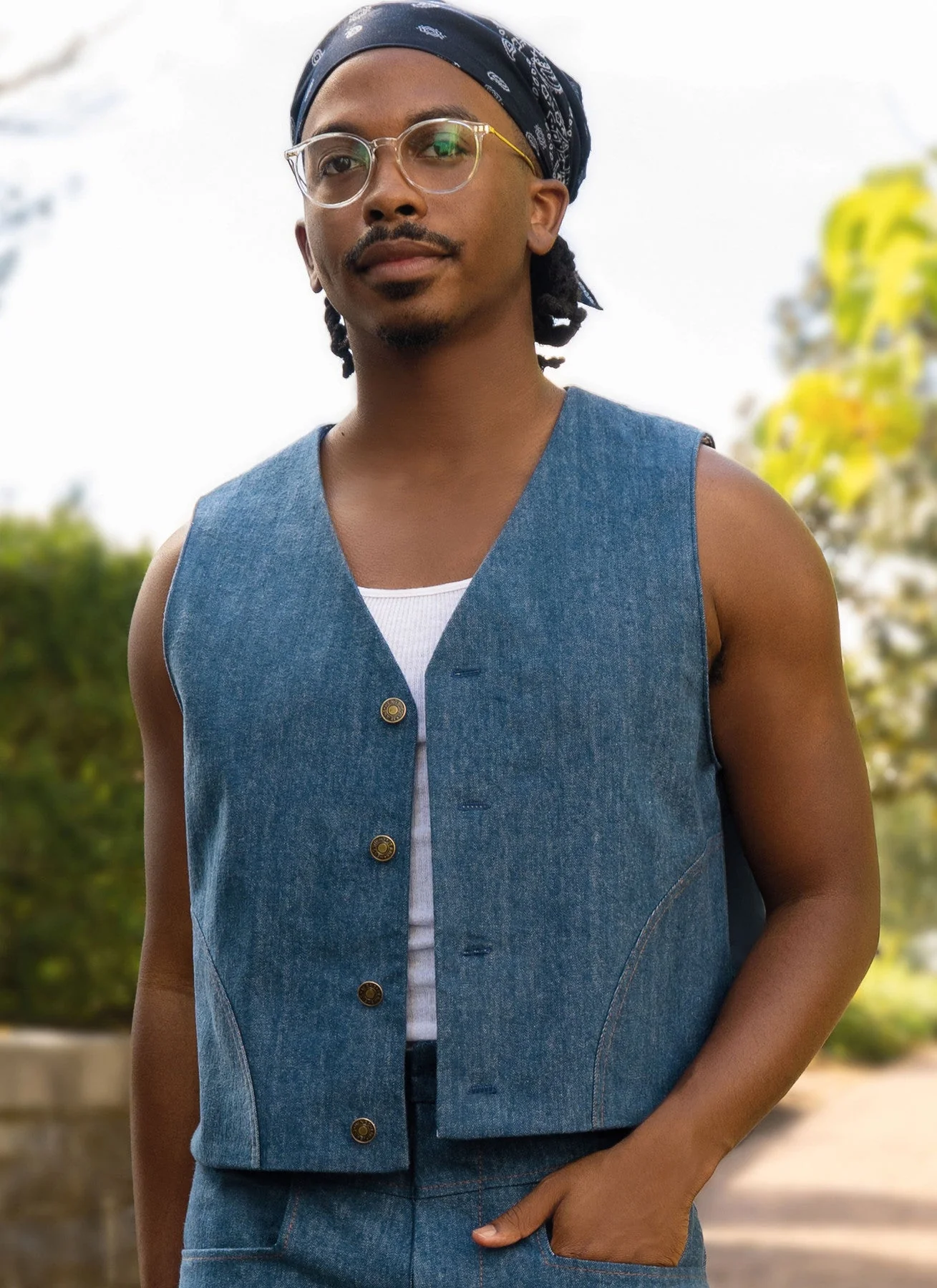 KnowMe Pattern ME2109 Men's Vest and Pants - Image 3