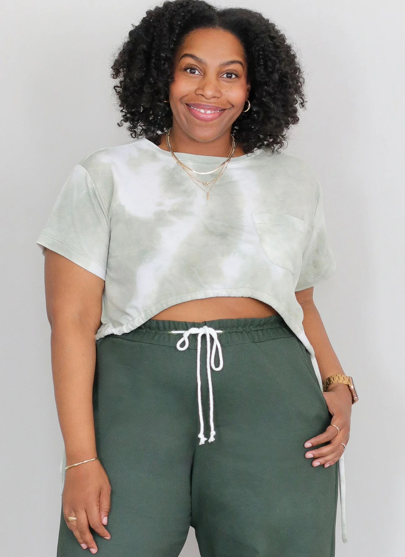 KnowMe Pattern ME2110 Misses' and Women's Knit Top and Woven Pants - Image 5