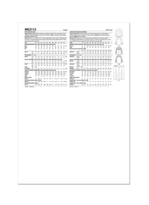 KnowMe Pattern ME2113 Men's Shirts and Pants - Image 4