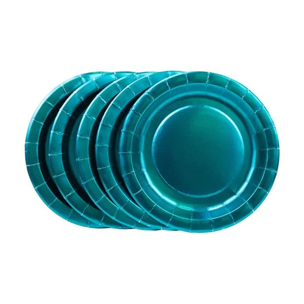Metallic Party Paper Plate, 10pk - Image 4