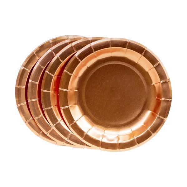 Metallic Party Paper Plate, 10pk - Image 6