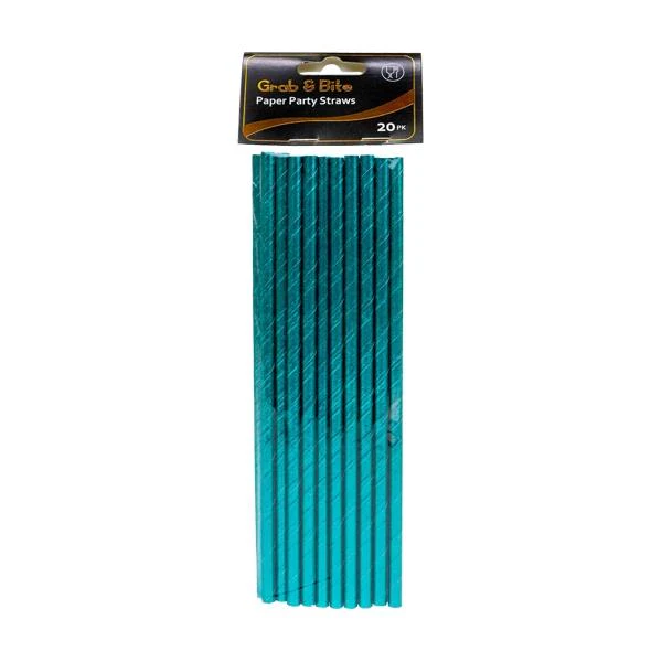 Metallic Party Paper Straw, 20pk - Image 4