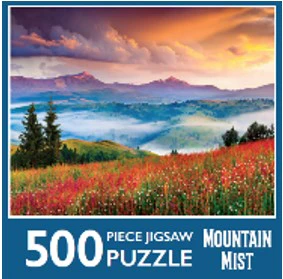 Mountain Mist Jigsaw Puzzle, 500-Piece