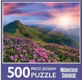 Mountain Sunrise Jigsaw Puzzle, 500-Piece