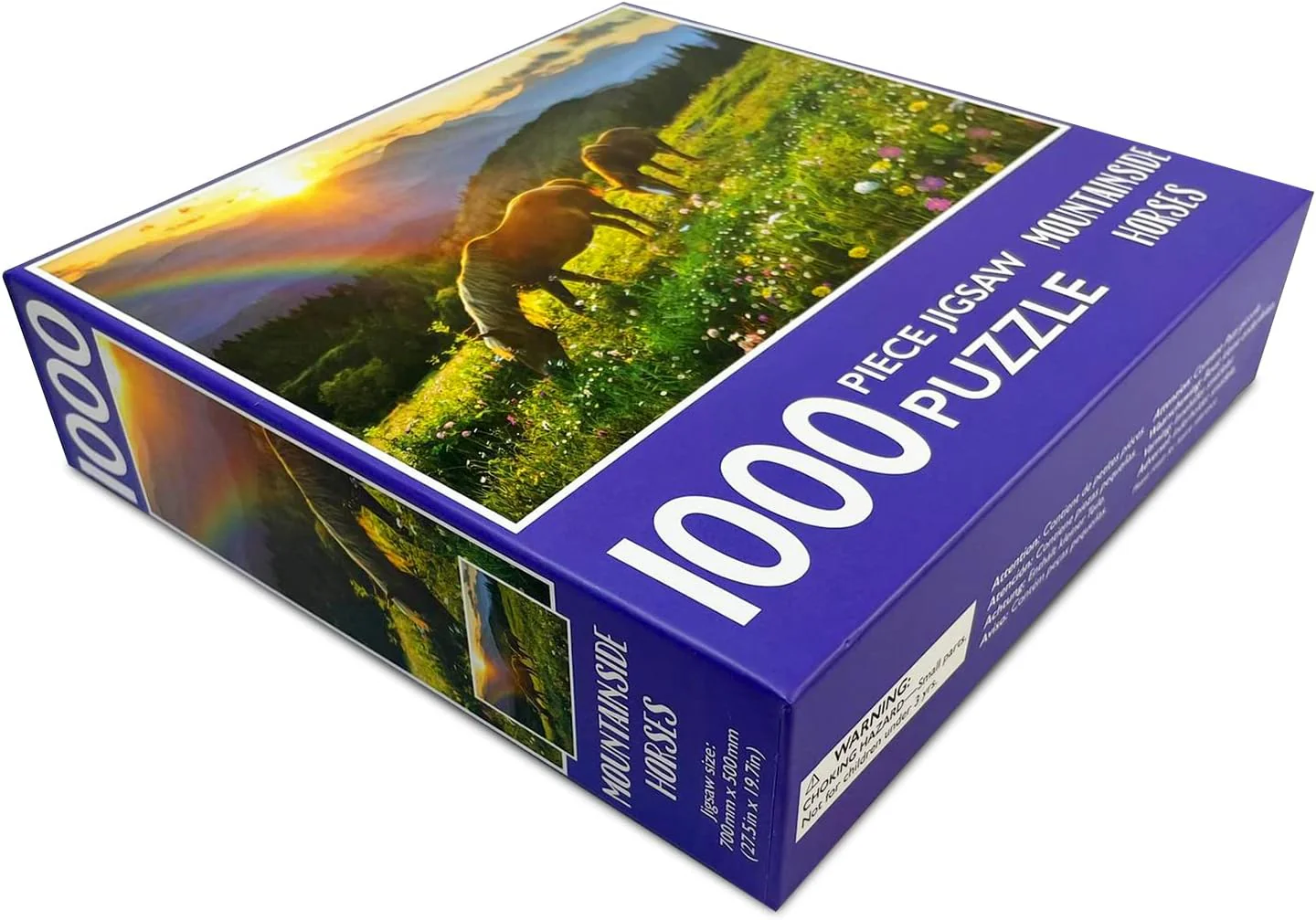 Mountainside Horses Jigsaw Puzzle, 1000-Piece - Image 3