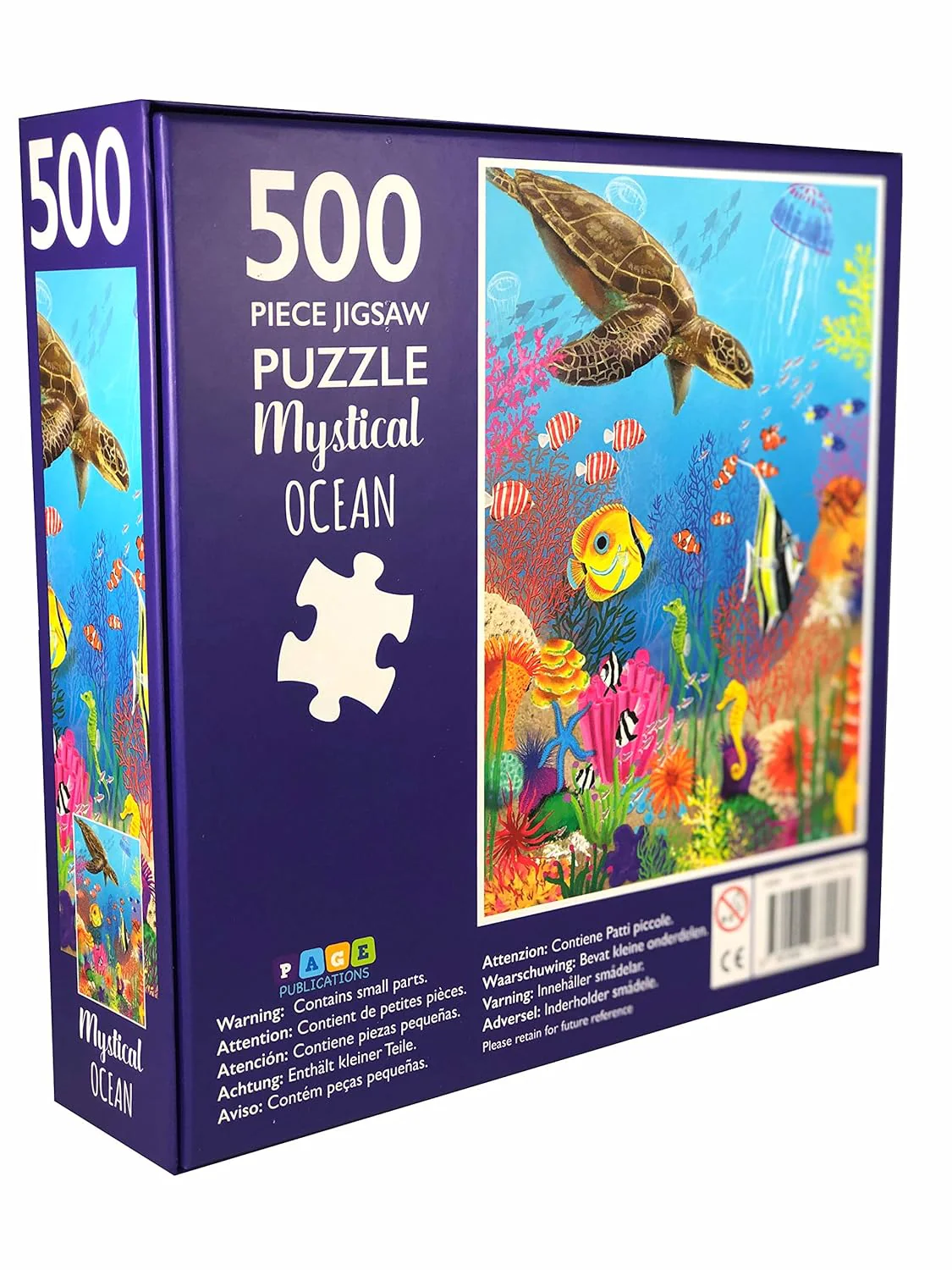 Mystical Ocean Jigsaw Puzzle, 500-Piece - Image 3