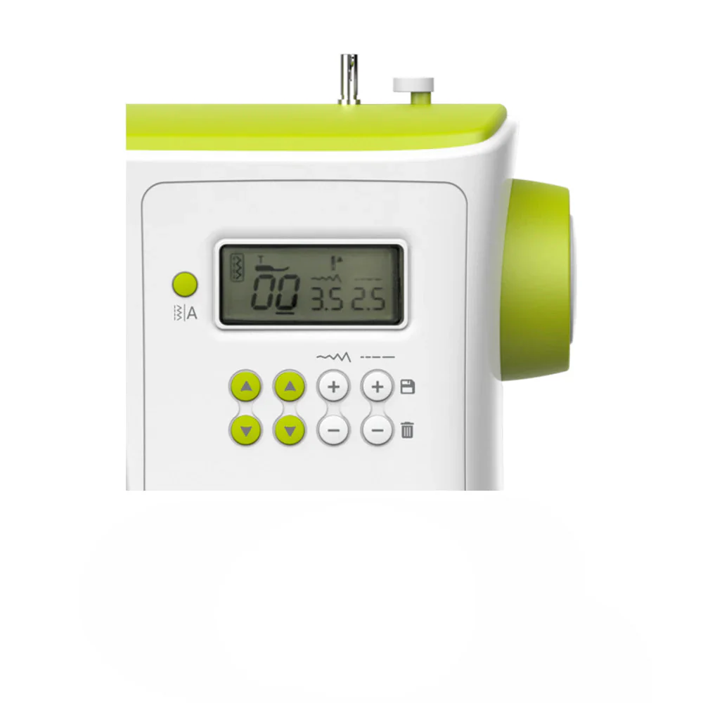 NECCHI NC-102D Sewing Machine, 200 Stitch Sewing Machine, Green Cream - Image 3