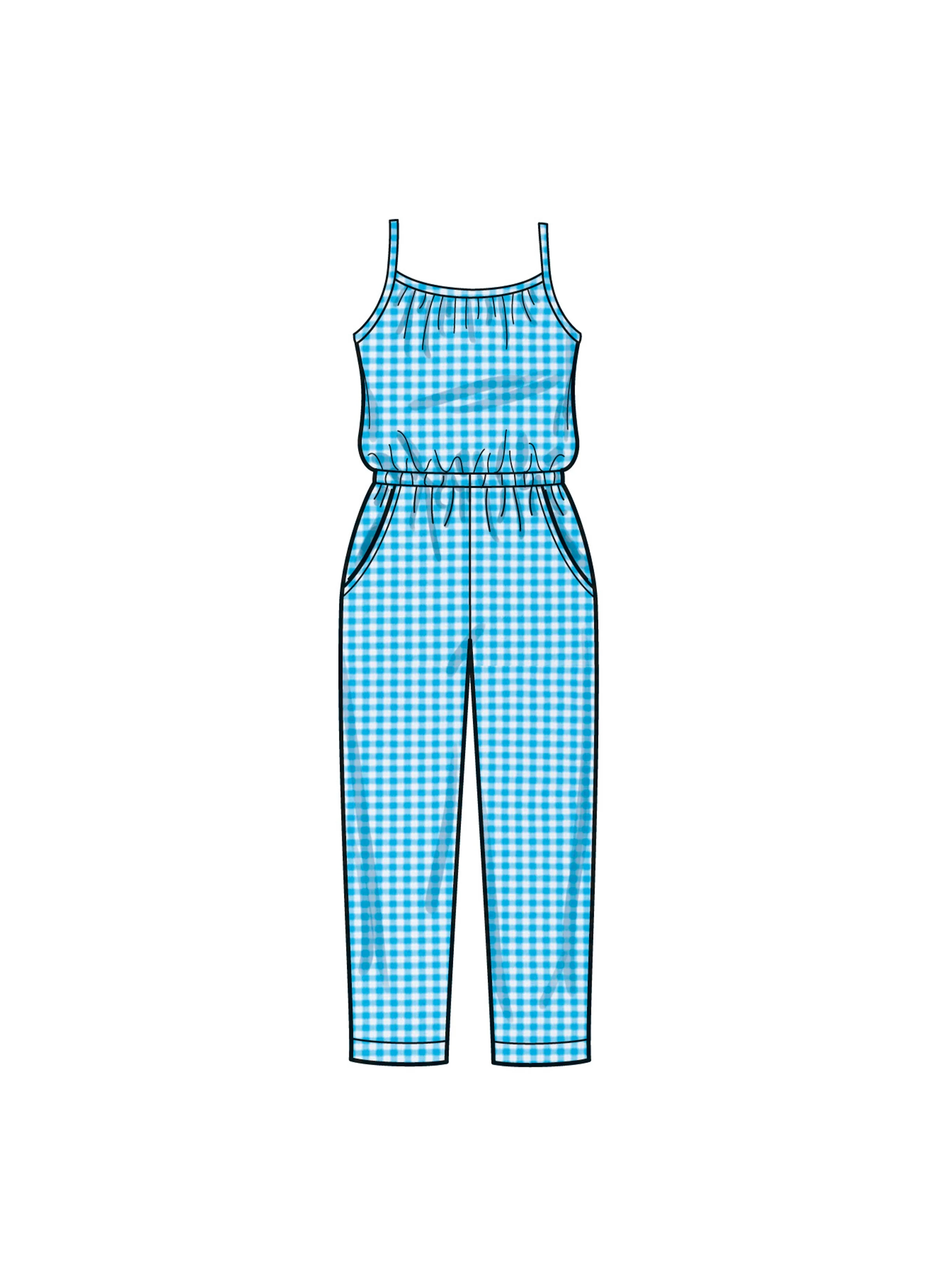 Newlook Pattern 6783 Children's Jumpsuit and Sundress - Image 4