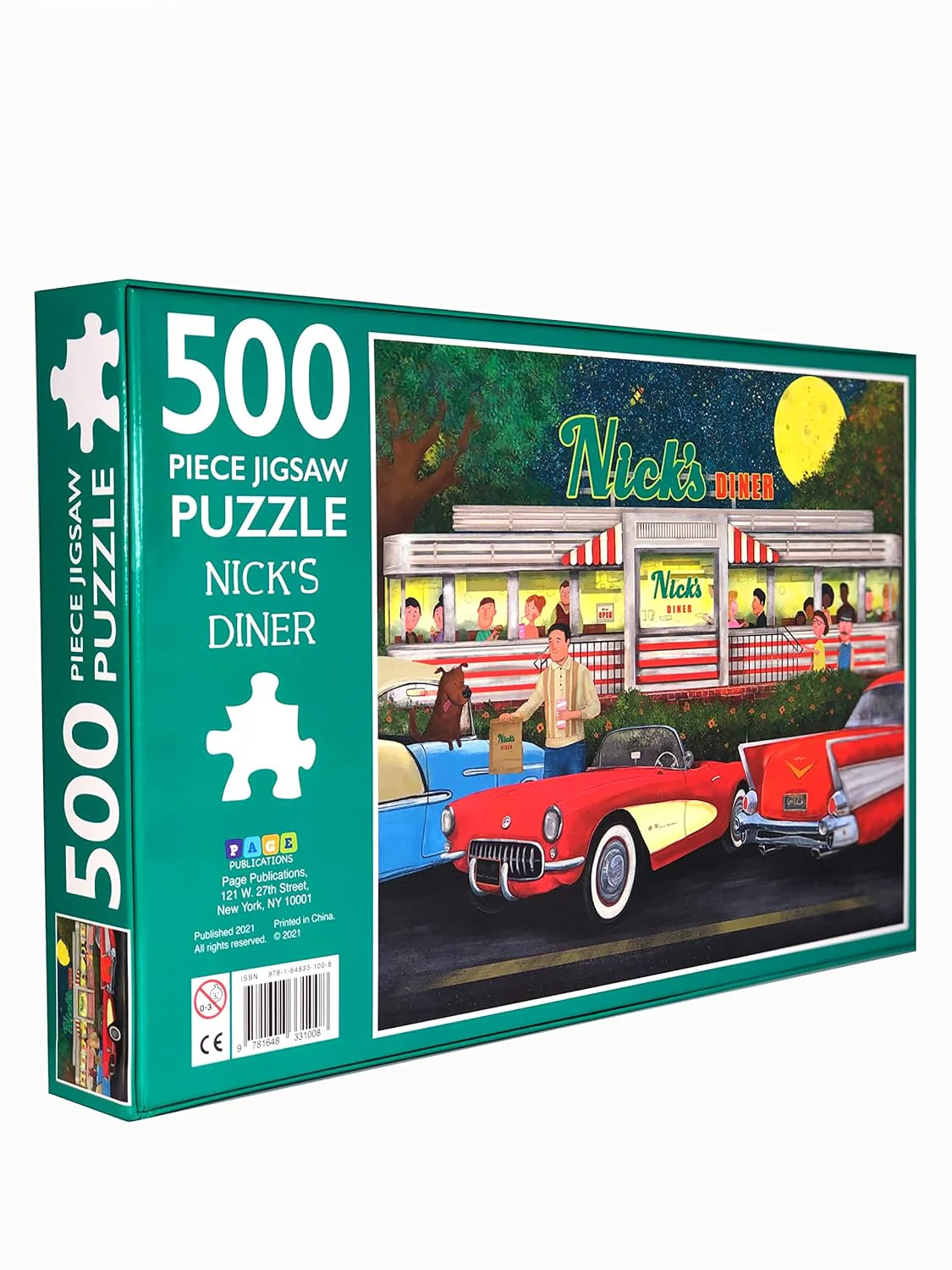 Nicks Diner Jigsaw Puzzle, 500-Piece - Image 3