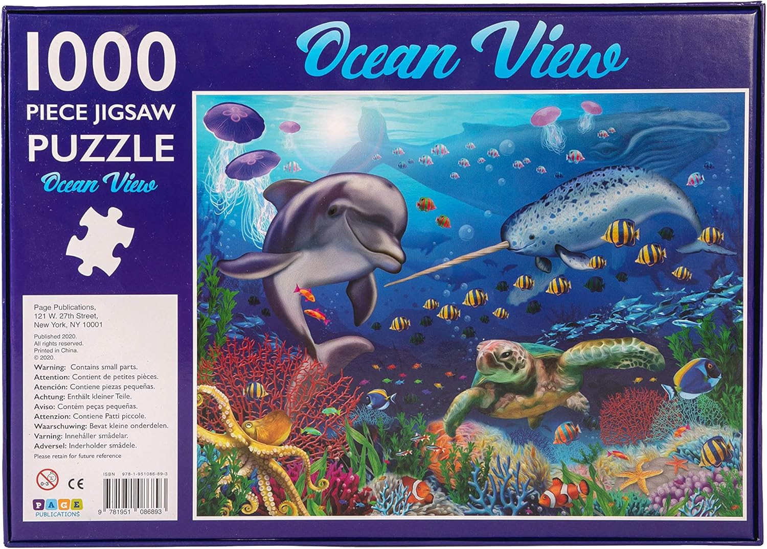 Ocean View Jigsaw Puzzle, 1000-Piece - Image 4