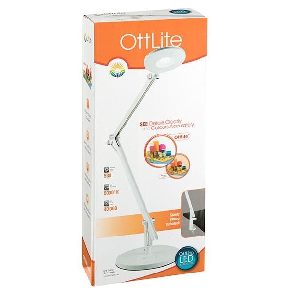 OttLite LED Crane Lamp with Clamp - Image 2