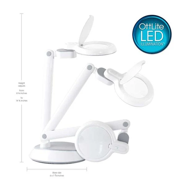 OttLite LED Magnifier Desk Lamp - Image 2