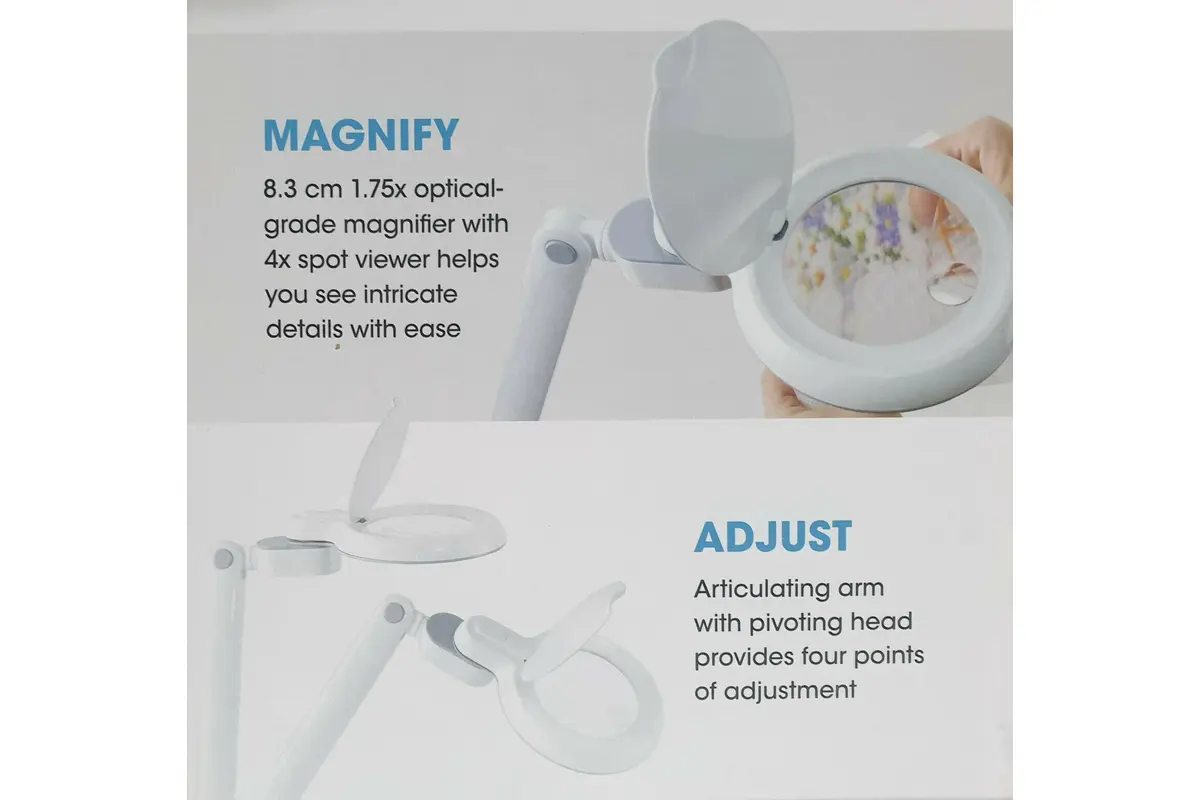 OttLite LED Magnifier Desk Lamp - Image 8