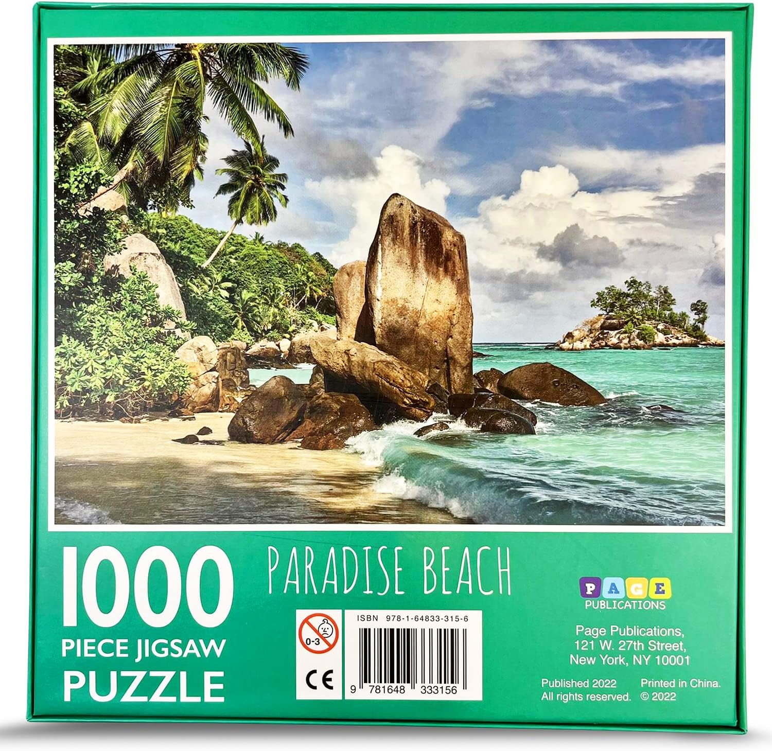 Paradise Beach Jigsaw Puzzle, 1000-Piece - Image 3