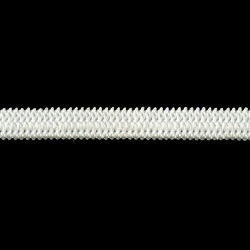 Sullivans Elastic Non Roll, White- 3mm